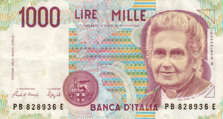 Banconota da 500.000 Lire di Raffaello su sfondo bianco, simbolo di valore collezionistico.